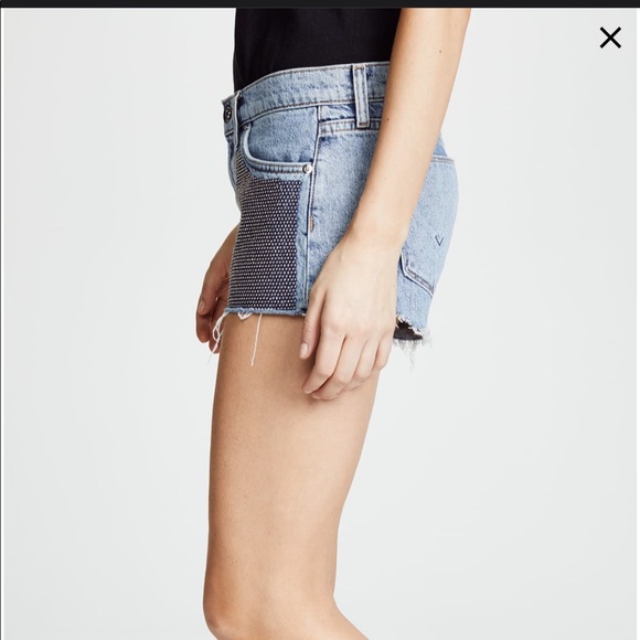 Studded Hudson Kenzie Shorts NWOT Size 26 $255 - Picture 13 of 14
